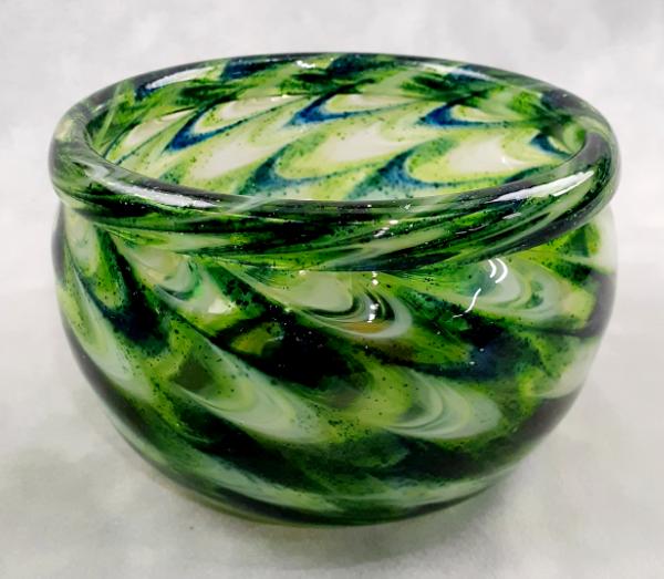 #10012514 Sm Bowl seahawk colors 3.5''HX5.5''W $110.00