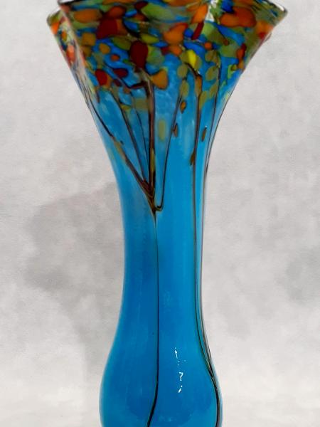 #894 #10012502 Fall Tree Vase 12.25''HX6.25''WX3.75''B $200.00
