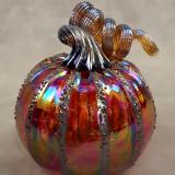 #09062511 Sm Pumpkin 3.5'' Iridised $40.00