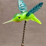 #03082419 hummingbird on yard stake 8''Hx4''Wx5''L $145