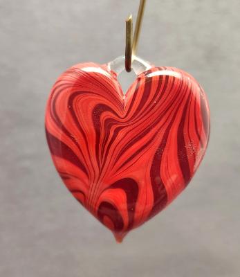 #02012433 heart ornament 2.5'' $75