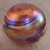 #07302501 Lg Float 8'' Iridised Persian Design $90.00