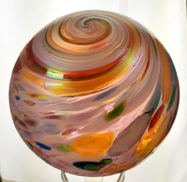 #01102604 Lg Float Confetti design 7.5'' $90.00