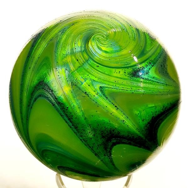 #02012606 Glass Float SeaHawks colors 6.5'' $80.00