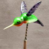 #03082418 hummingbird on yard stake 7''Hx3''Wx5.5''L $145