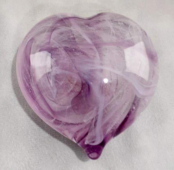 #11242519 Solid Sculpture Glow in the dark heart 1.5''HX3.5''WX3.5''L $90.00 
