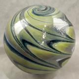 #02012608 Glass Float SeaHawks colors 6.5'' $80.00