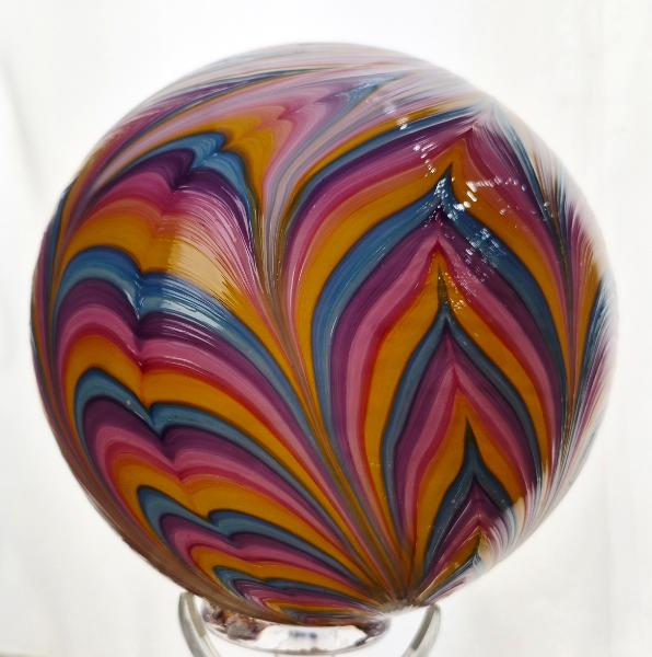 #05282606 Float Rainbow Feather Wave 6.75'' $125.00