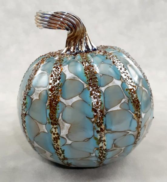 #09062518 Med Pumpkin silvered 4'' to 5''  $55.00