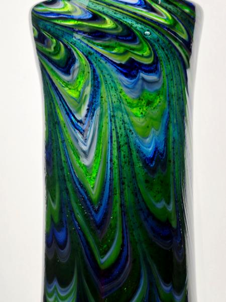 #02062607 drinking glass SeaHawk colors 7.18H''X3.25''W 22oz $80.00