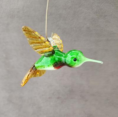 #05252307 hummingbird hanging 3''Hx3.5''Wx6''L $135