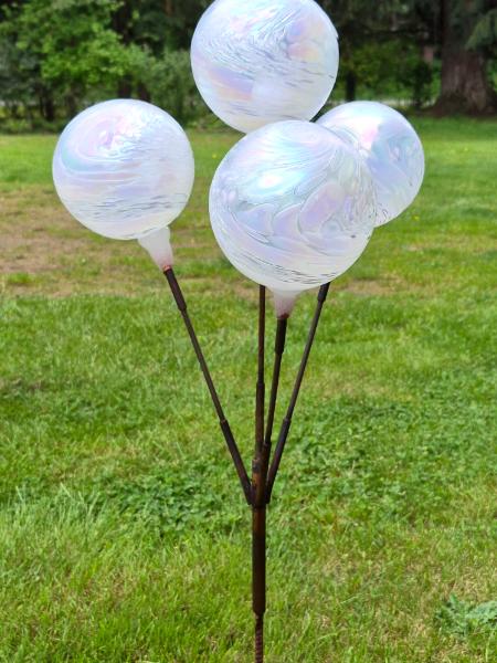 #05092602 four ball garden sculpture 41'' H X 16''W $275.00
