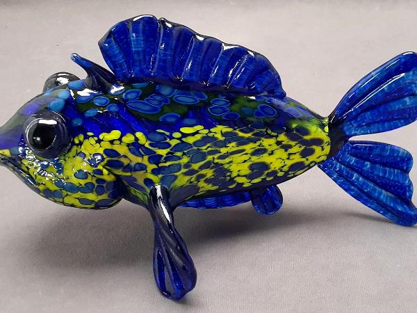#12 #06172306 tropical fish 6''HX6''W10.5''L $350.00