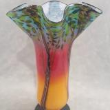 #05272501 Sunset Tree Vase 11.5''HX8''WX4''B $275.00