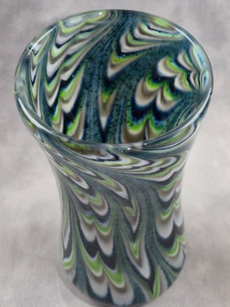 #02062606 drinking glass SeaHawk colors 7.25H''X3.5''W 20oz $80.00