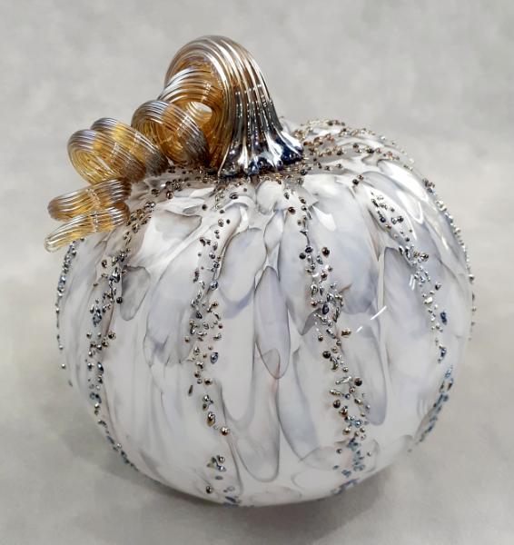 #09222511 Pumpkin Med 4'' to 5'' Silvered $55.00