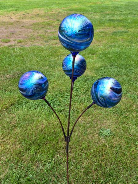 #05092601 four ball garden sculpture 50'' H X 19''W $275.00