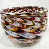 #01102601 Bowl Feather twist design 3.5''HX5.5''W $125.00