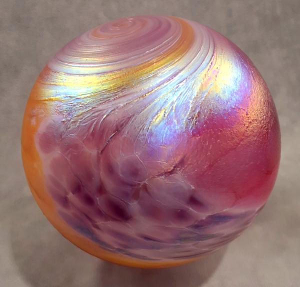 #12042503 XLG float 7.75''  aurora  design Iridised $125.00