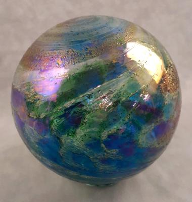 #08042503 Med Float Iridised 5.5'' $65.00