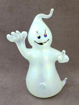 #09112306 GLOW IN THE DARK ghost 8''Hx6''W $150