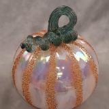 #09162547 Lg Pumpkin 5'' to 6'' Iridised $65.00