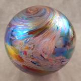 #08042513 Med Float Iridised Confetti Design 6'' $65.00 (4)