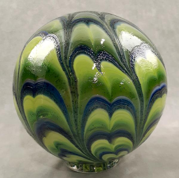 #02012605 Glass Float SeaHawks colors 6.25'' $80.00