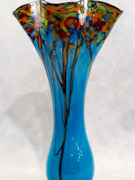 #894 #10012502 Fall Tree Vase 12.25''HX6.25''WX3.75''B $200.00