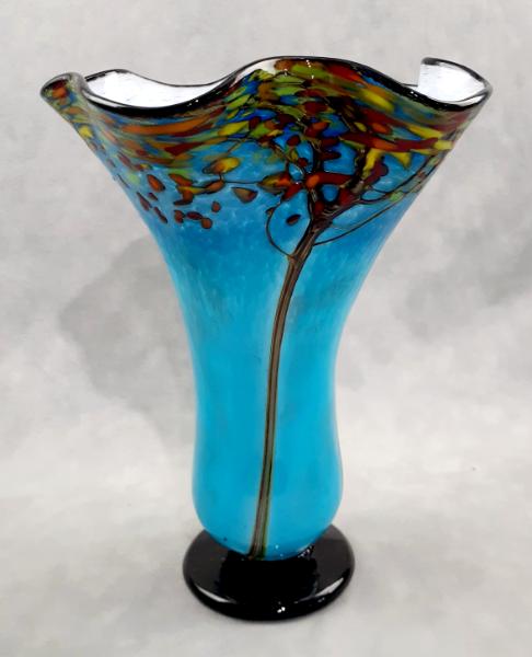 #10012505 Fall Tree Vase 10.75''HX8''WX3.75''B $150.00