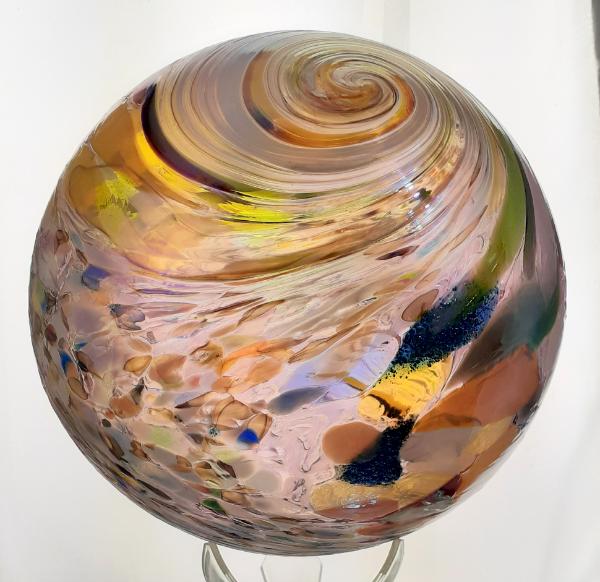 #01102603 Lg Float Confetti design 7.5'' $90.00