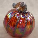 #09062510 Sm Pumpkin 3.5'' Iridised $40.00
