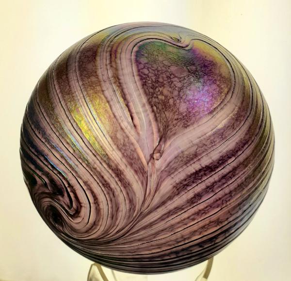 #01102612 Med Float black heart design   5.5'' $80.00