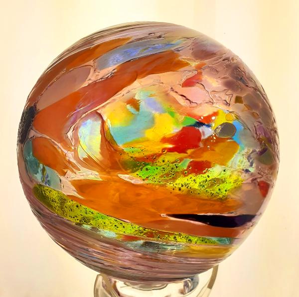 #01102605 Med Float Confetti design 5.5'' $65.00