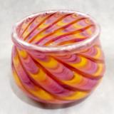 #11242509 Bowl  3.75''HX5.75W Feather Twist design $125.00