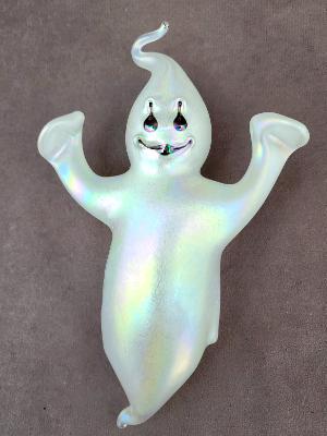 #09252306 GLOW IN THE DARK wall hanging ghost 9''Hx6''W $150