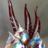 #08102302 Floats and Sea Grass Sculpture 17.5''HX10.5''WX11.5''D $450.00