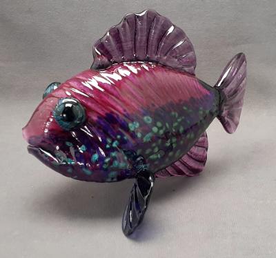#06172307 tropical fish 7.5''HX6.5''W10''L $350.00