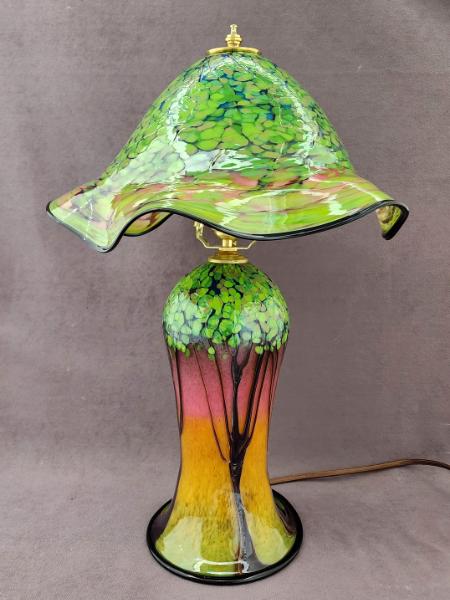 #08172301 table lamp 21''Hx14''W $800