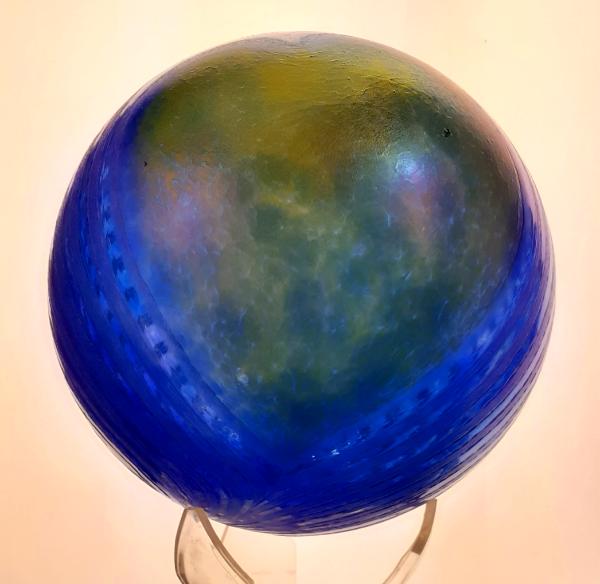 #01102613 Med Float green heart design   5.25'' $80.00