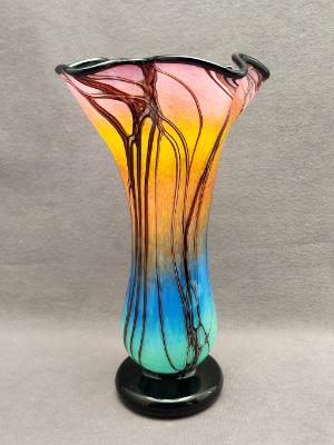 #02282413 vase 11.5''Hx7''W $250