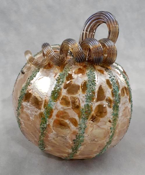 #10242506 Pumpkin Silvered Med 4'' to 5'' $55.00