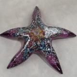 #01102624 Starfish purple 7'' with wall hanger $90.00