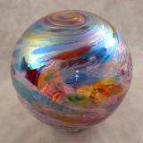 #08042513 Med Float Iridised Confetti Design 6'' $65.00