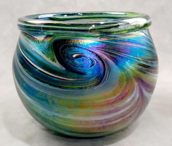 #10262631 Bowl  Starry Night design 4.75''HX5.75''W $125.00