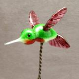 #03082416 hummingbird on yard stake 8''Hx3''Wx5.5''L $145