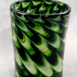 #10012520 drinking Glass seahawk colors 4.75''HX3''W $70.00