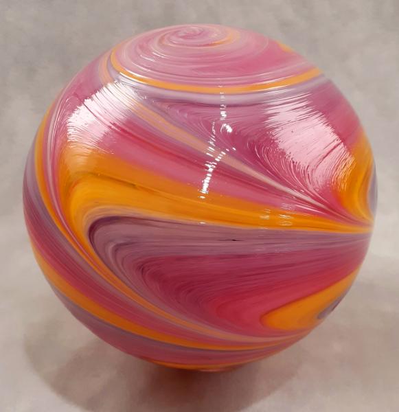 #11242507 Med float 6.25'' Aurora pulled & twisted design $90.00