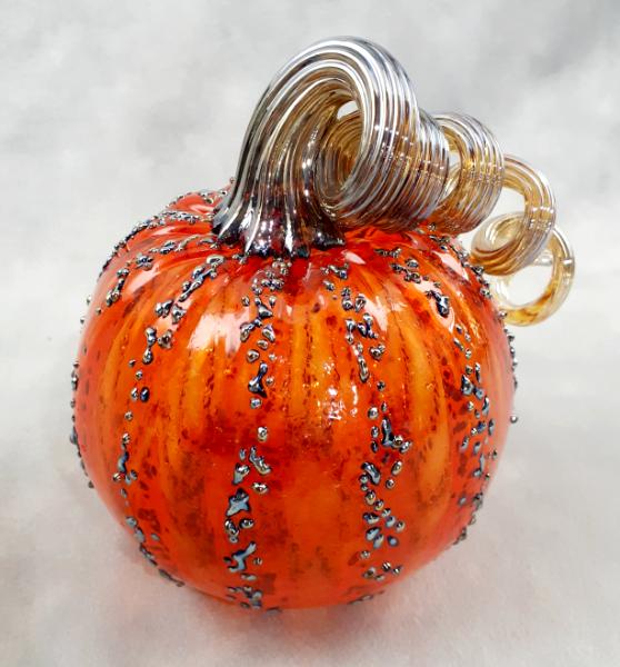 #09162520 Sm Pumpkin 3'' to 4'' Silvered $40.00