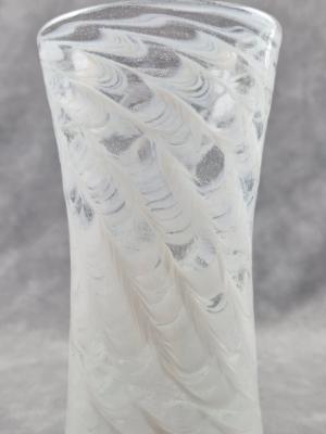 #09012608 Drinking Glass Blue-Aqua Glow in the dark  6.25''HX3.18''W 16-oz $90.00